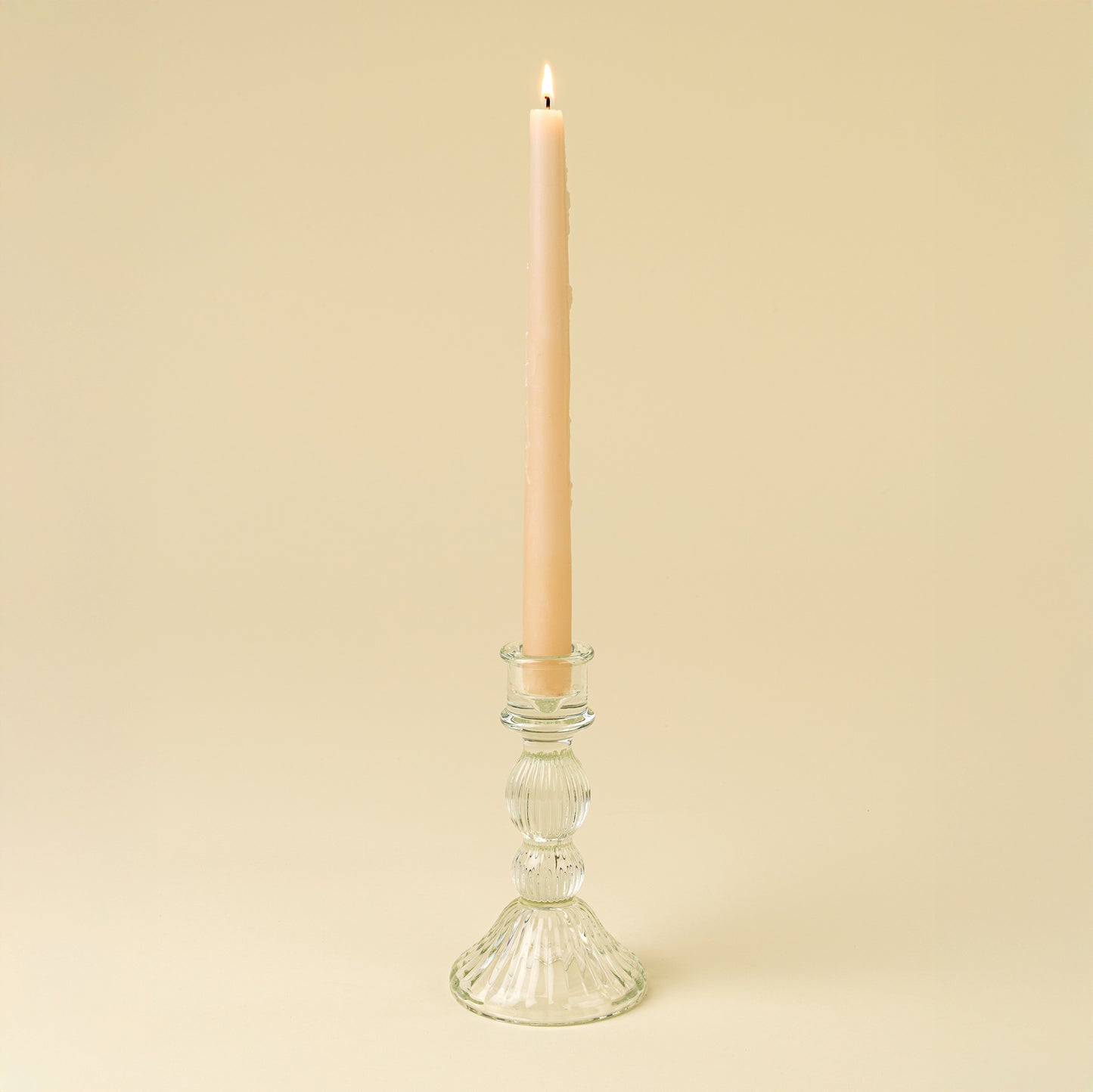 Glass Candle Holder