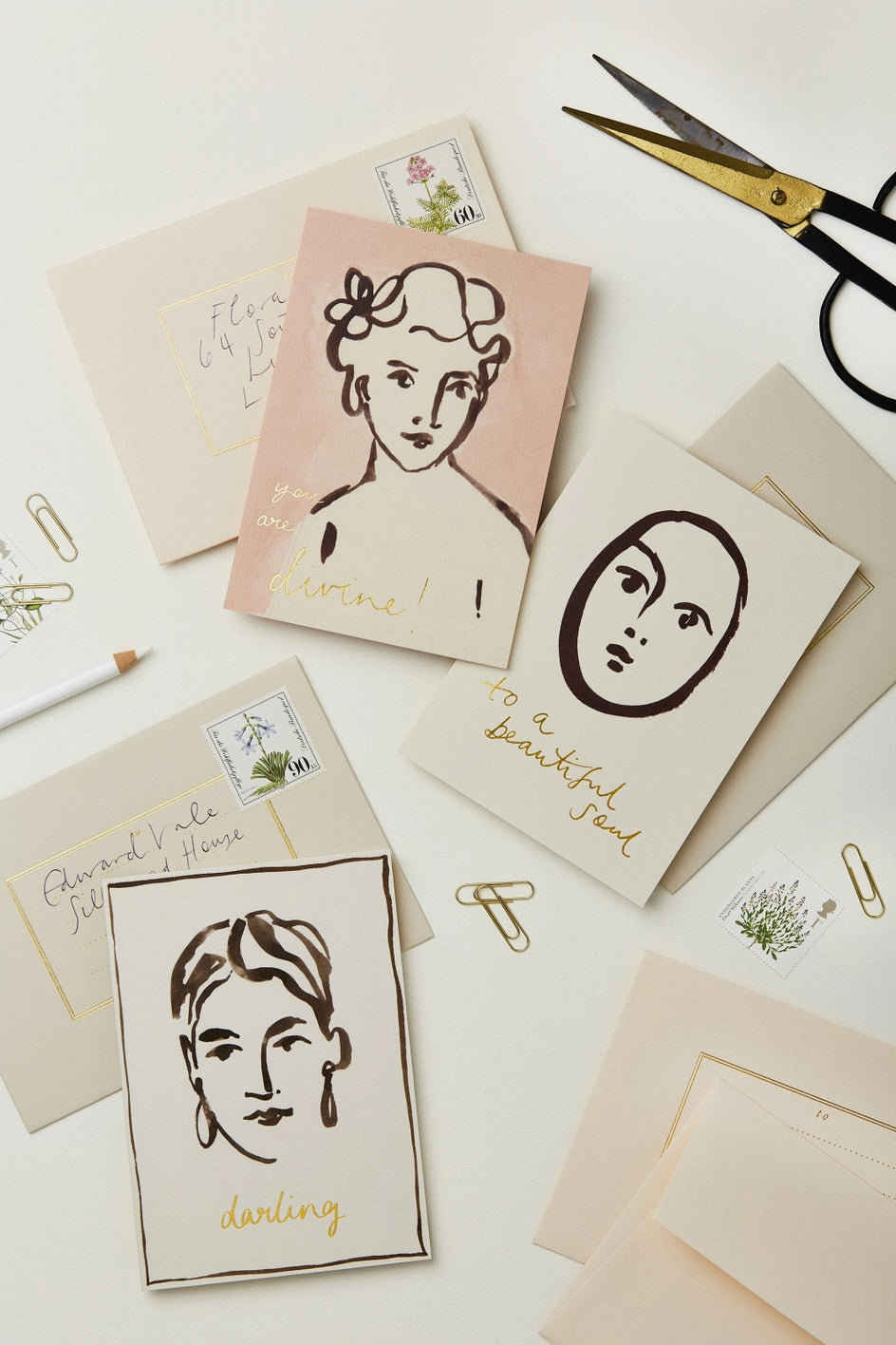 Greeting Card - Divine Portrait