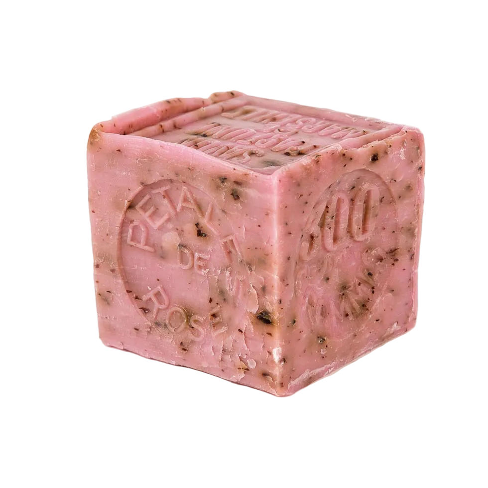 Le Serail French Soap Cube 300g - Crushed Rose Petals