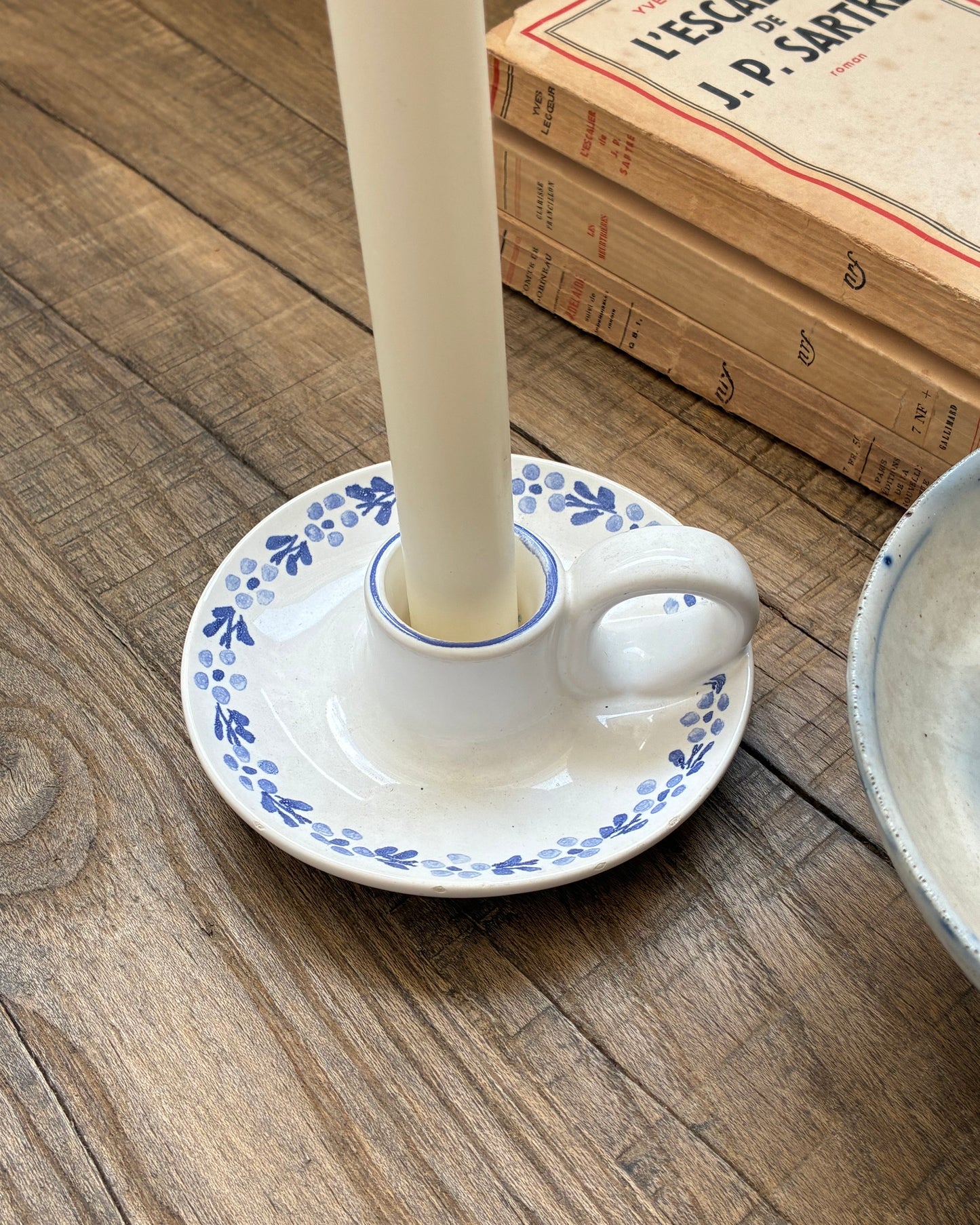 Handmade Vintage French Chamberstick