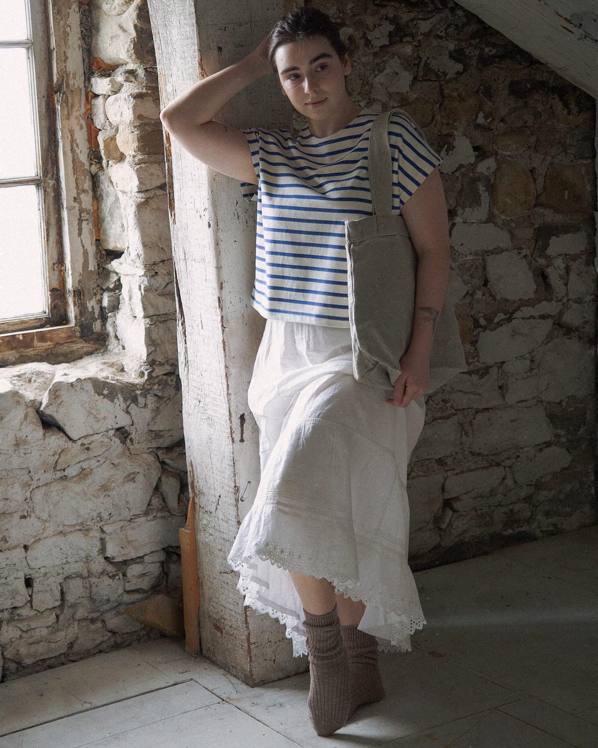 French Made Linen Tote
