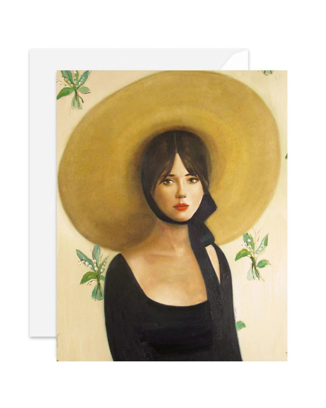 Greeting Card - Straw Hat