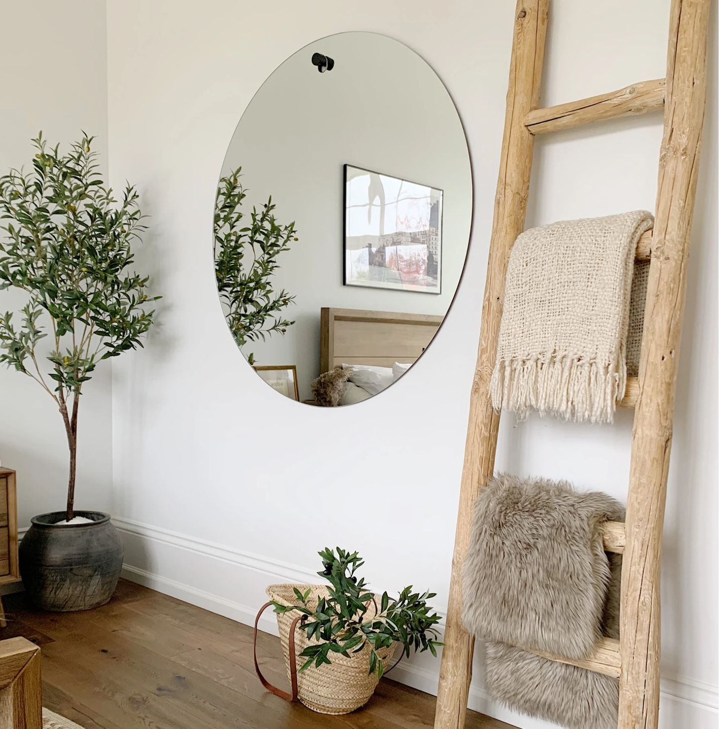 Reclaimed Wood Ladder