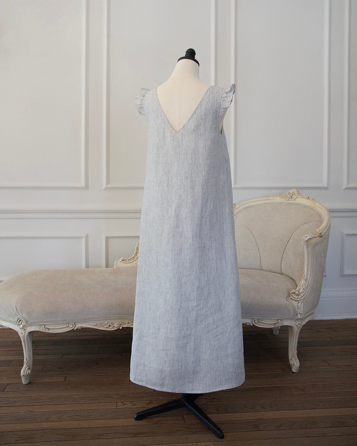 Aveline Linen Dress