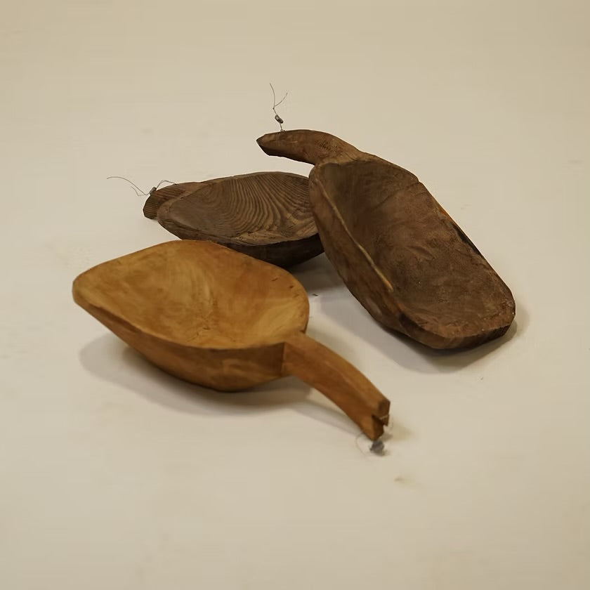 Hand-carved Wooden Scoop