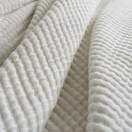 Kantha Stitch Throw