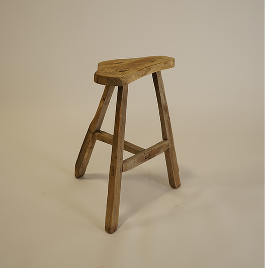 Vintage Curvy Edge Stool