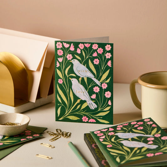 Greeting Card - Love Birds