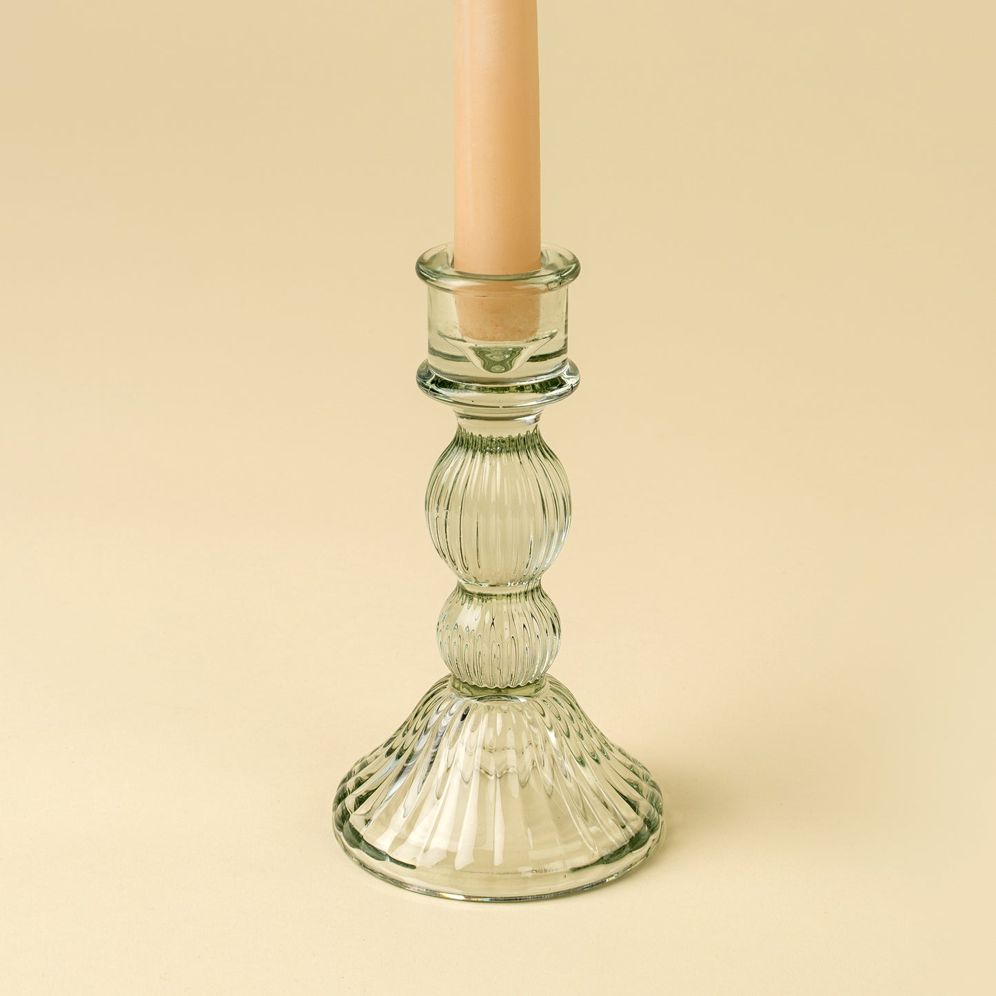 Glass Candle Holder