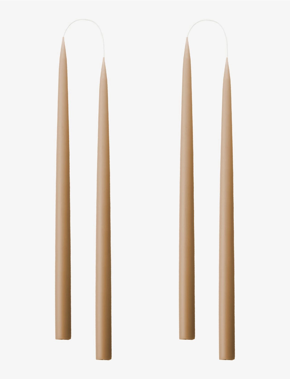 Pair of 10” Danish Taper Candles