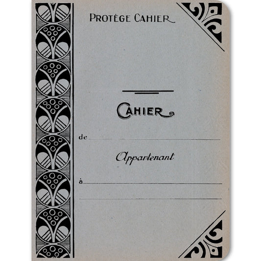 Cahier - protège