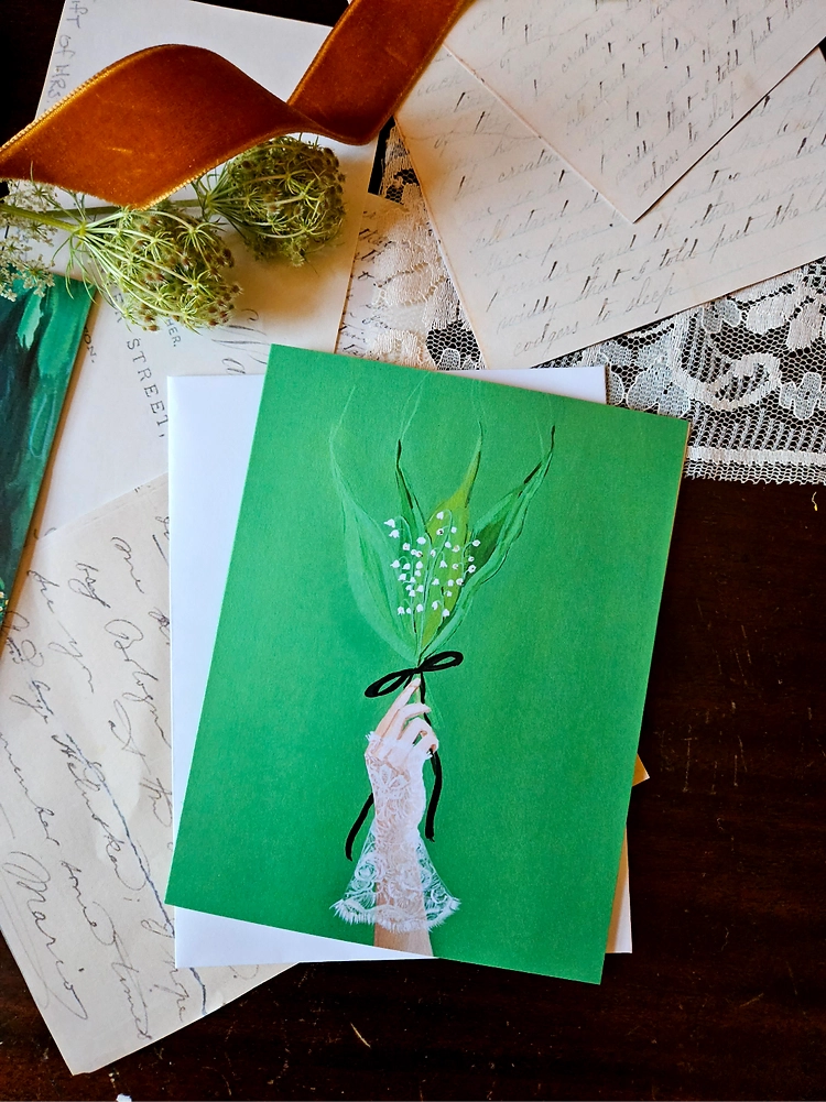 Greeting Card - Lace