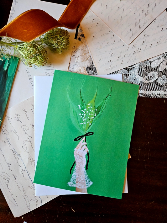 Greeting Card - Lace