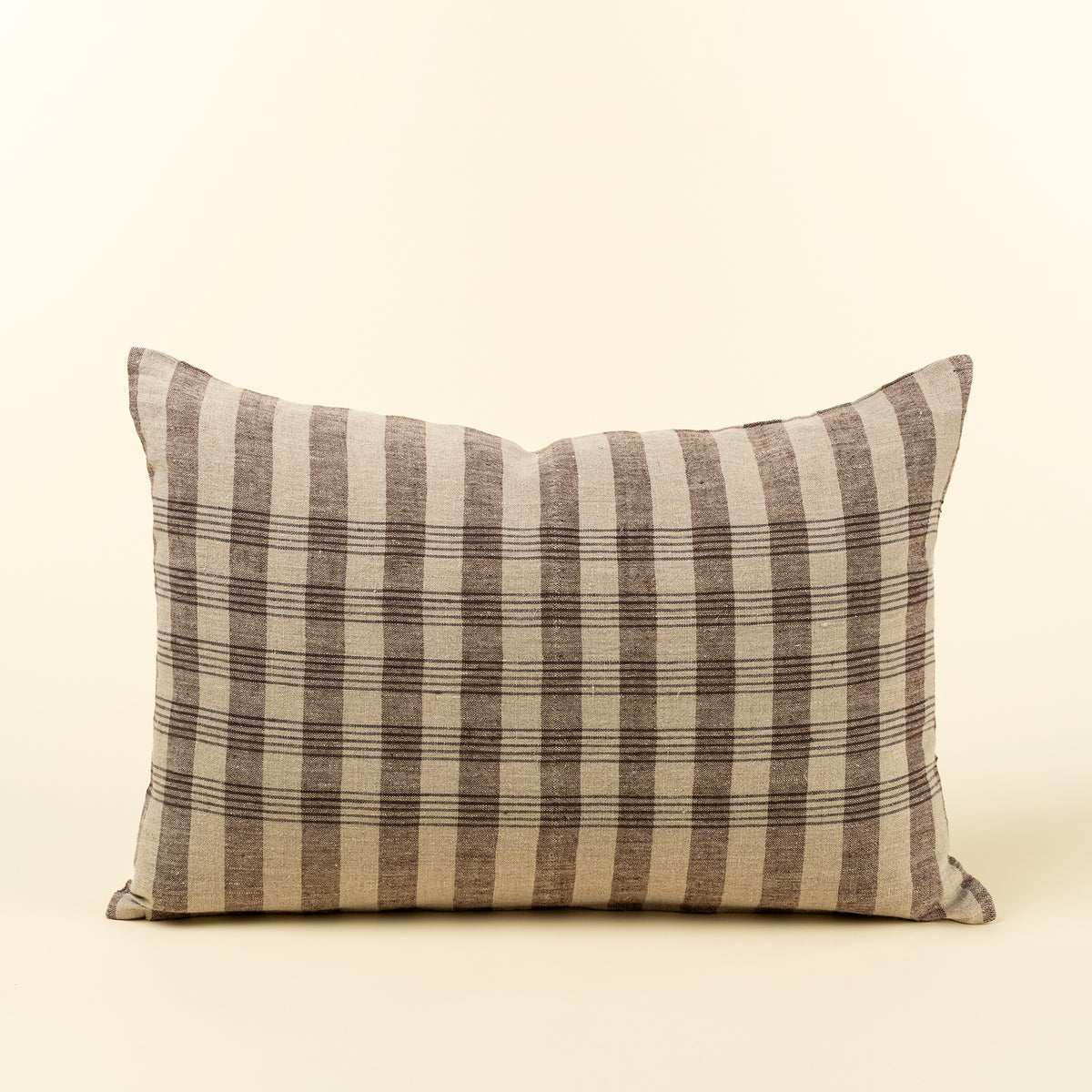 Homestead Lumbar Linen Pillow