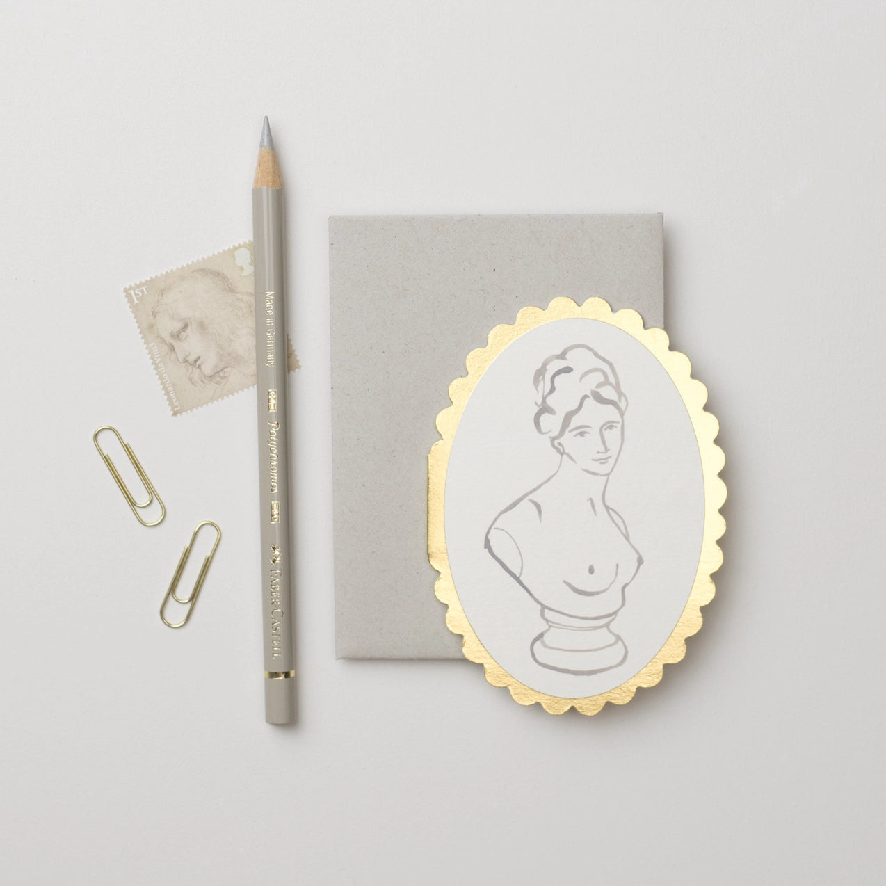 Petit Card - Classical Bust