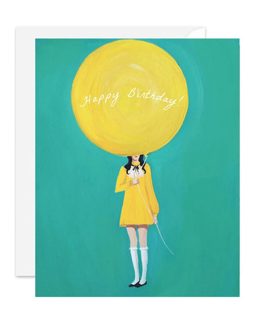 Greeting Card - Birthday Balloon