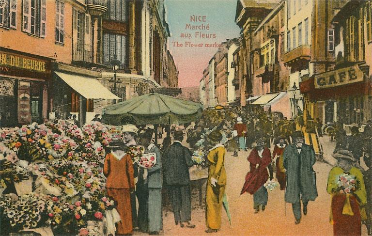 Greeting Card - French Flower Market