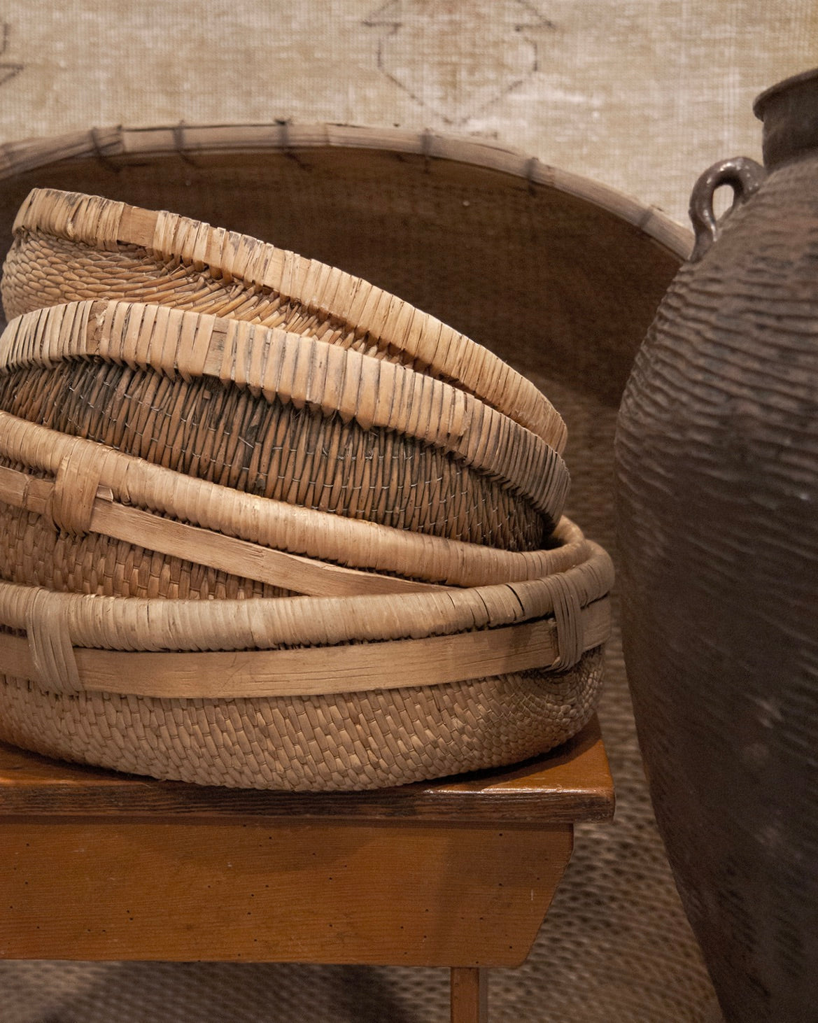 Vintage Harvest Basket
