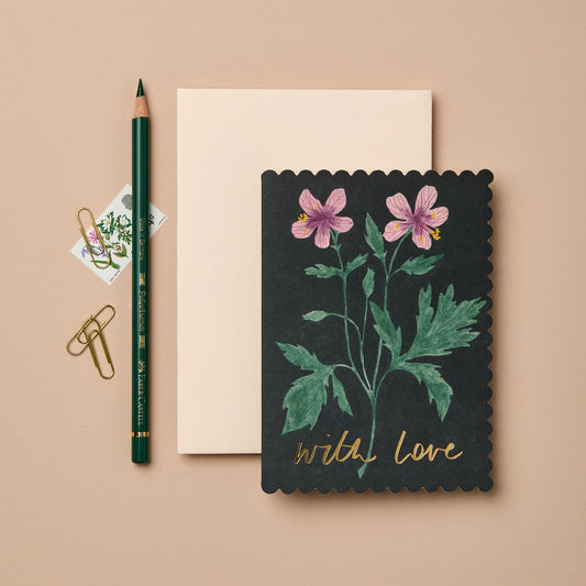 Greeting Card - With Love
