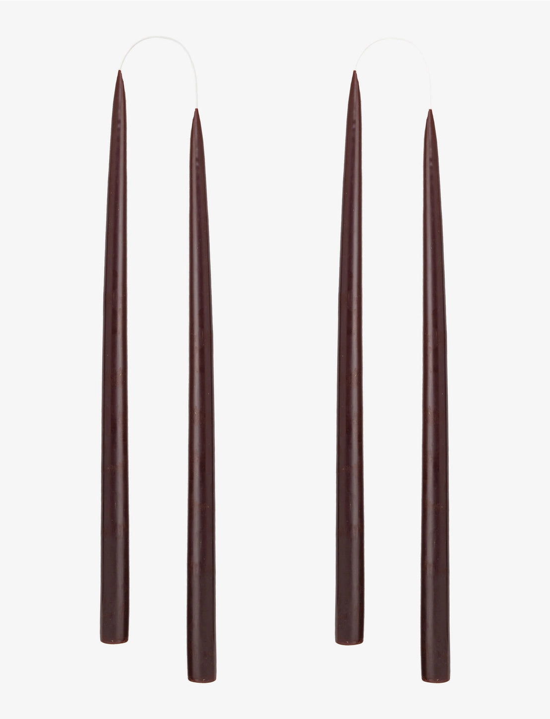 Pair of 10” Danish Taper Candles