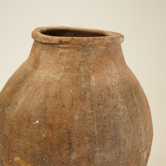 Vintage Turkish Pot on Iron Stand
