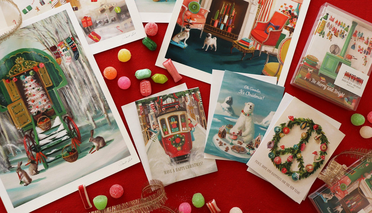 Christmas Card by Janet Hill