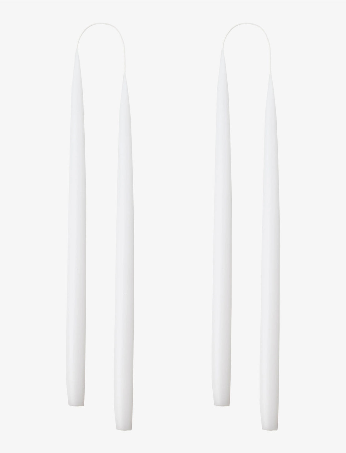 Pair of 10” Danish Taper Candles