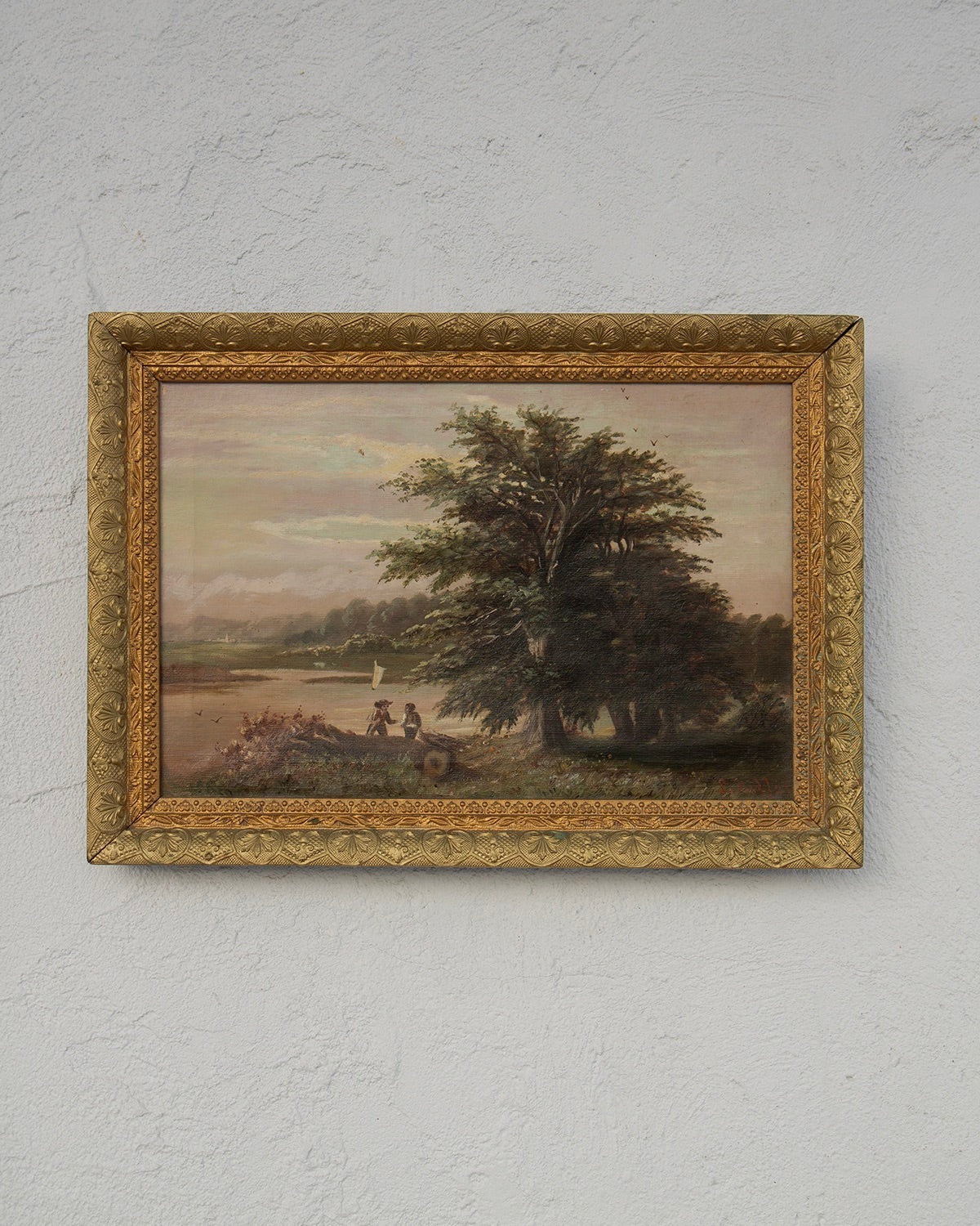 Antique Landscape Painting