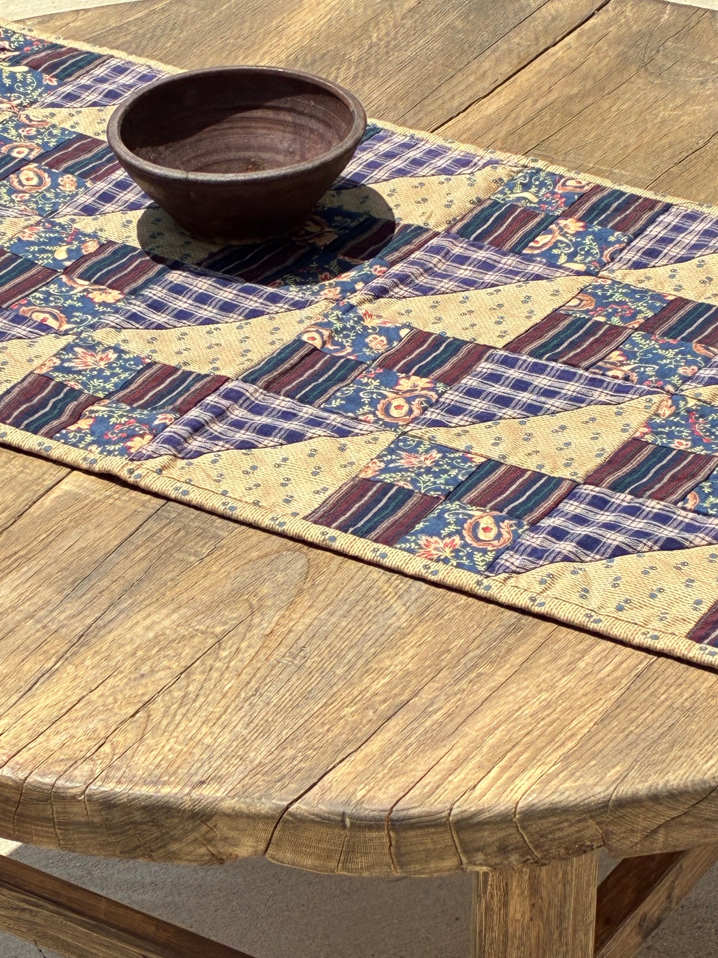 Antique Quilted Table Runner