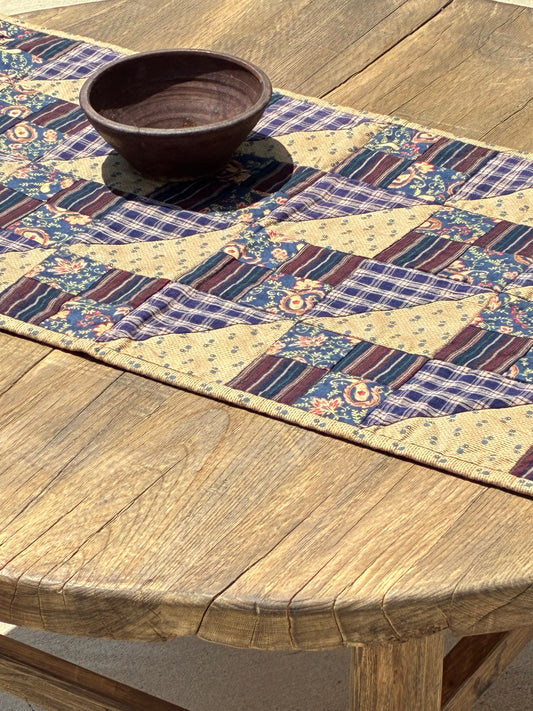 Antique Quilted Table Runner