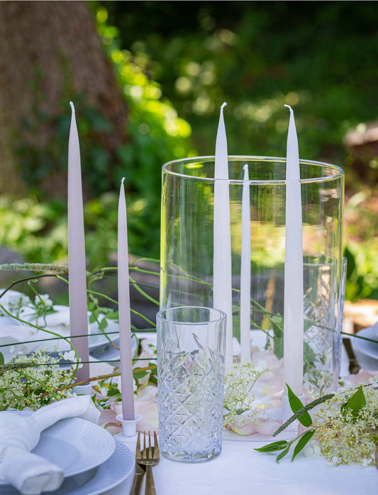 Pair of 10” Danish Taper Candles