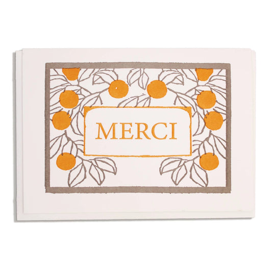 Greeting Card - Merci