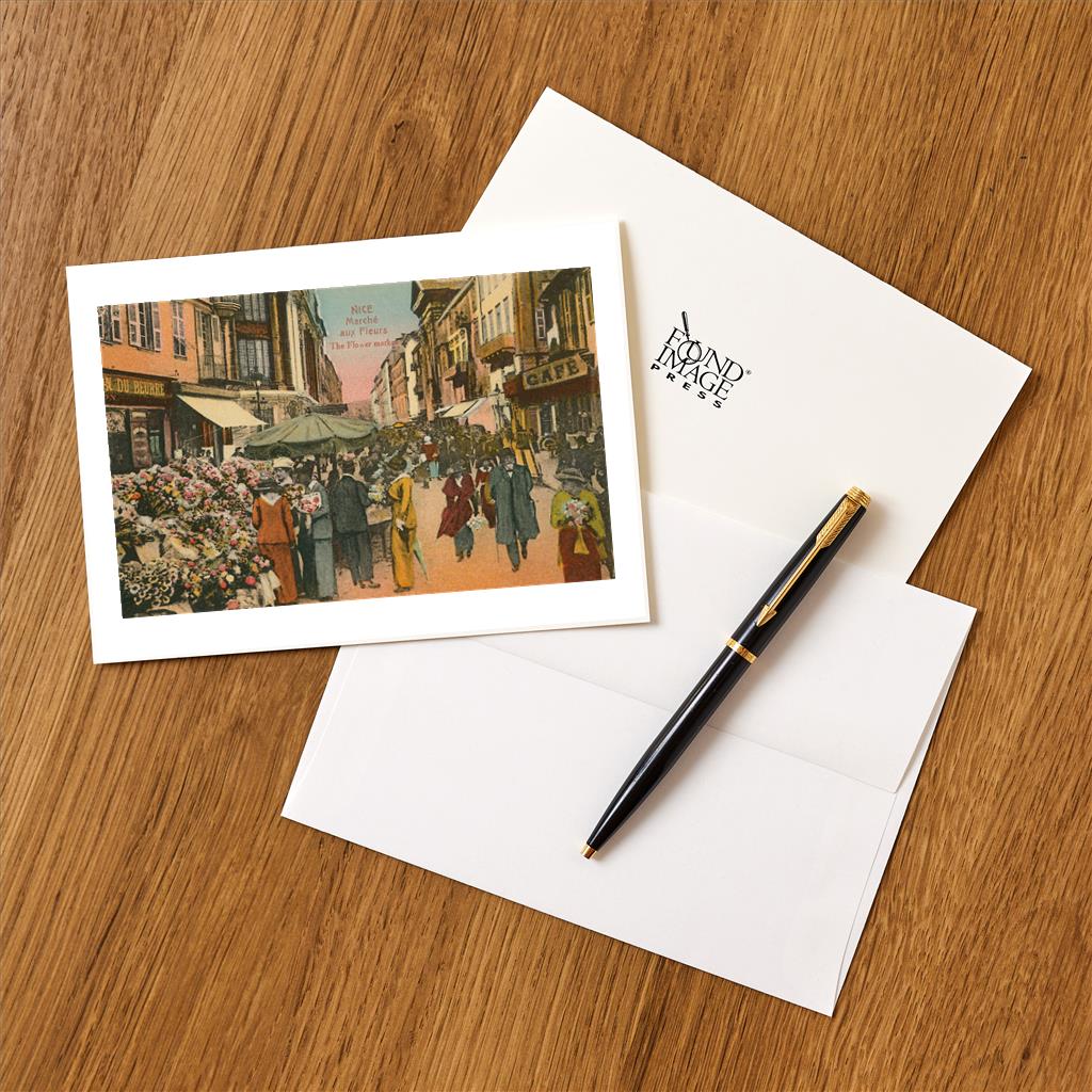 Greeting Card - French Flower Market