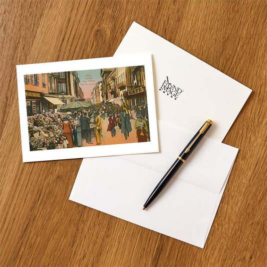 Greeting Card - French Flower Market
