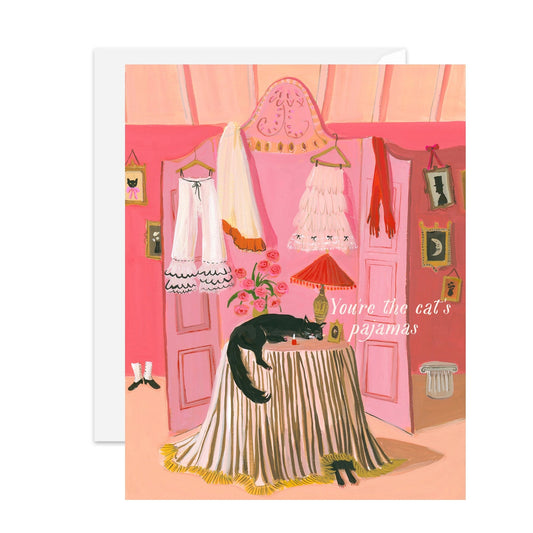Greeting Card - The Cat’s Pyjamas