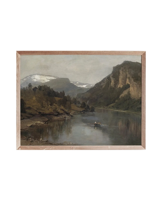 'The Row Boat' Fine Art Print