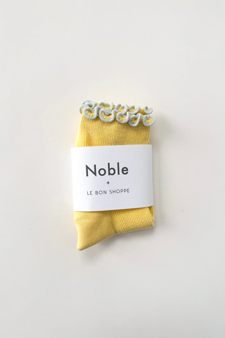 Noble x Le Bon Shoppe Ruffled Socks