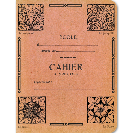 Cahier - Art Nouveau Rose