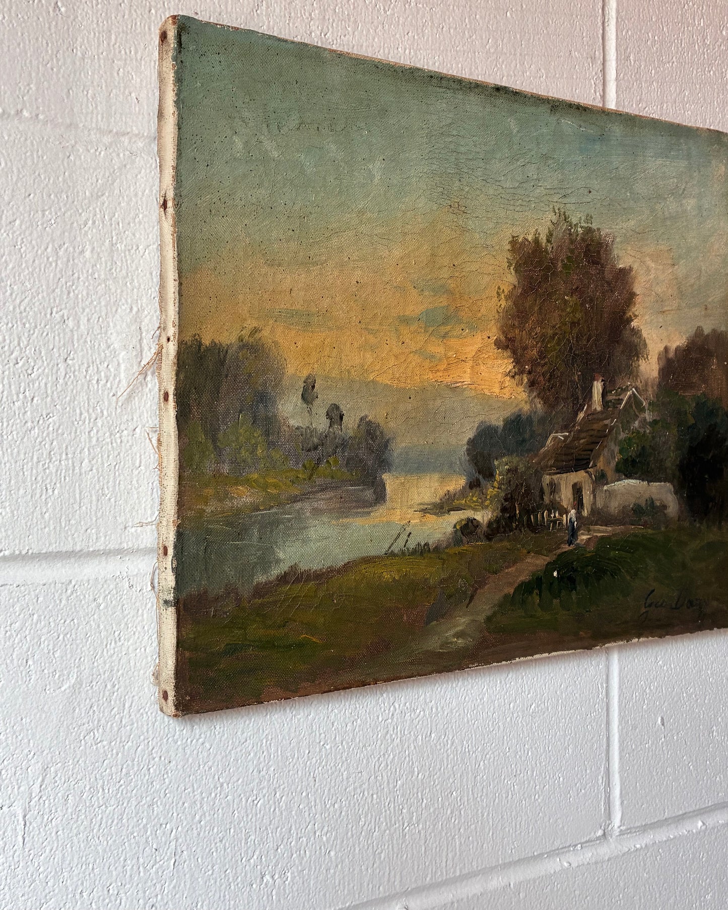 Antique French Painting
