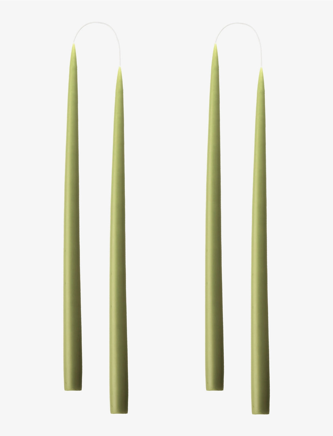 Pair of 10” Danish Taper Candles