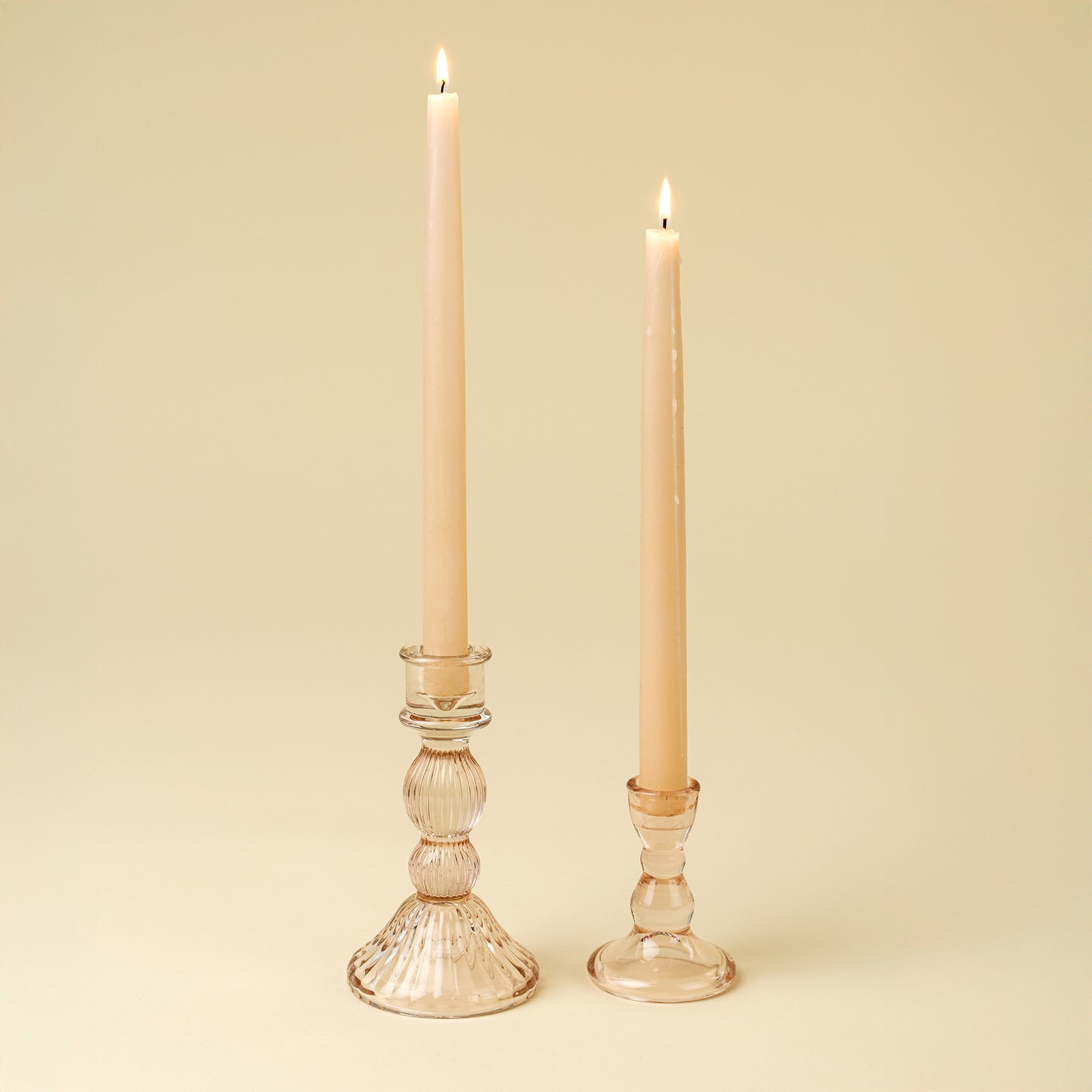 Glass Candle Holder