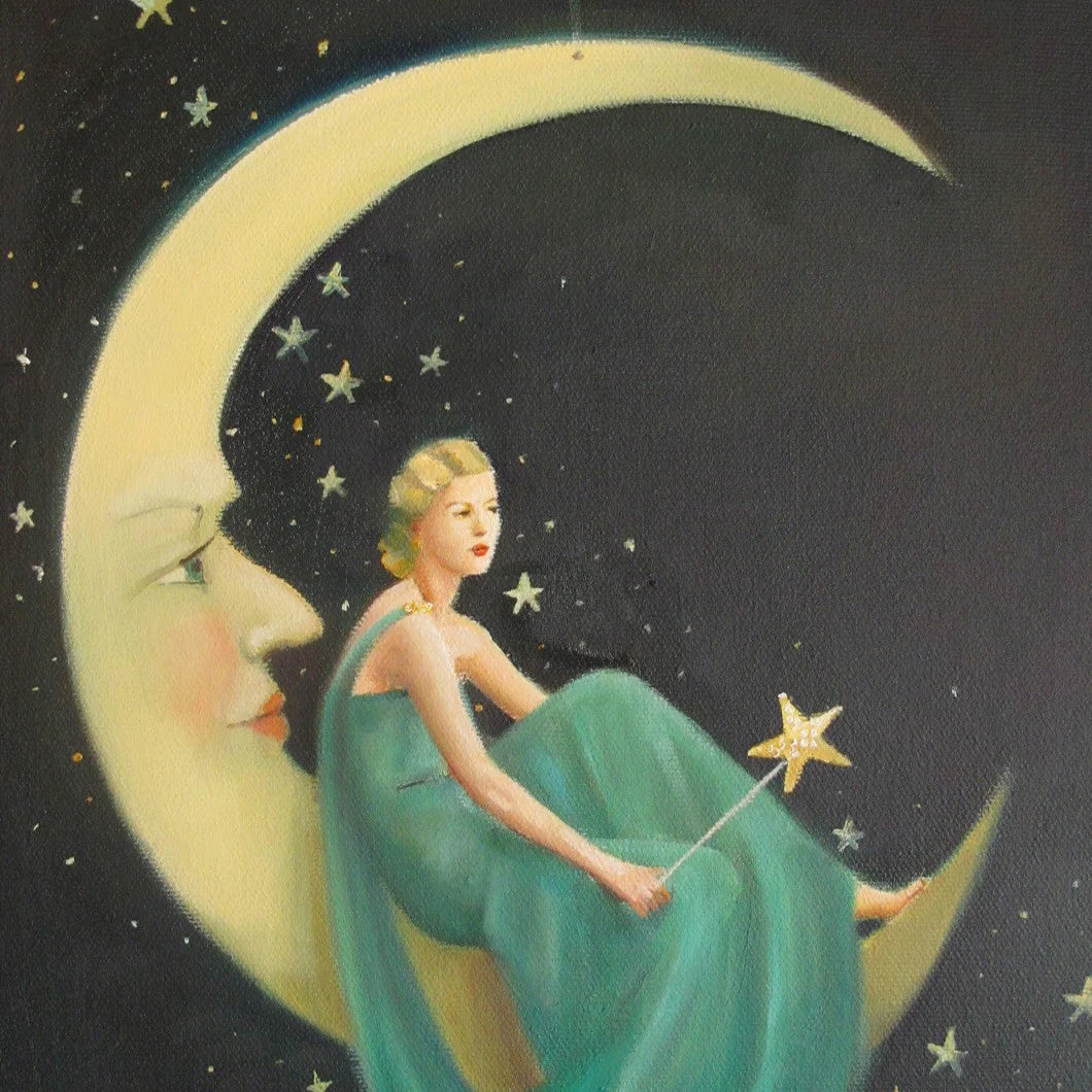 Fine Art Print - Moon & Stars