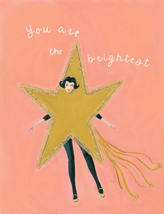 Greeting Card - Brightest Star