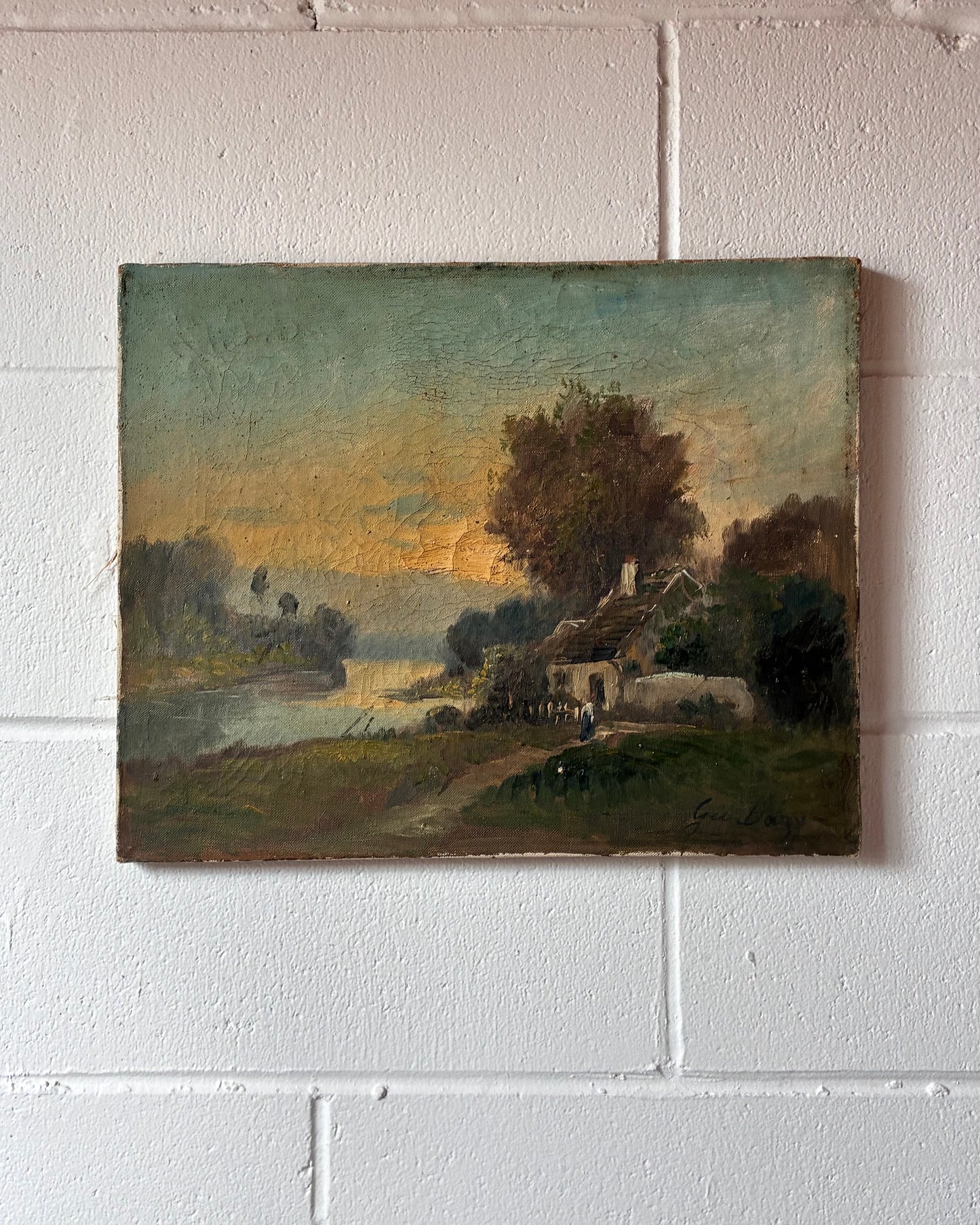 Antique French Painting