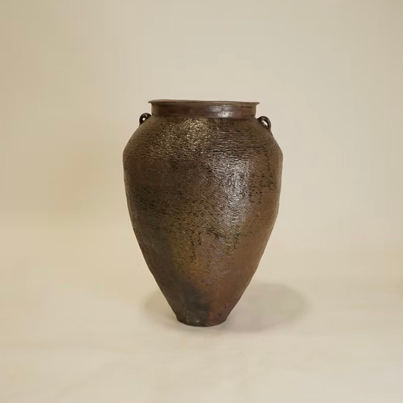 Vintage Floor Pot with an Iron Stand