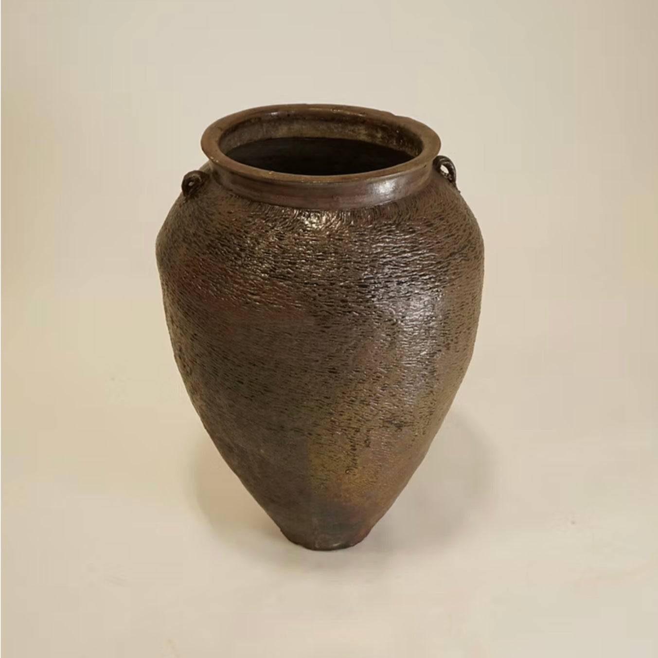 Vintage Floor Pot with an Iron Stand