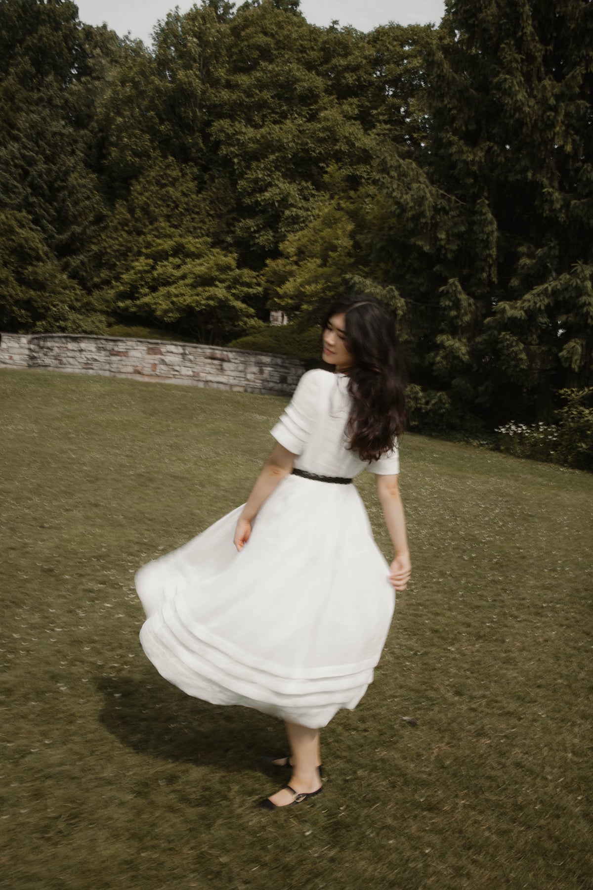 Seaside Linen Dress