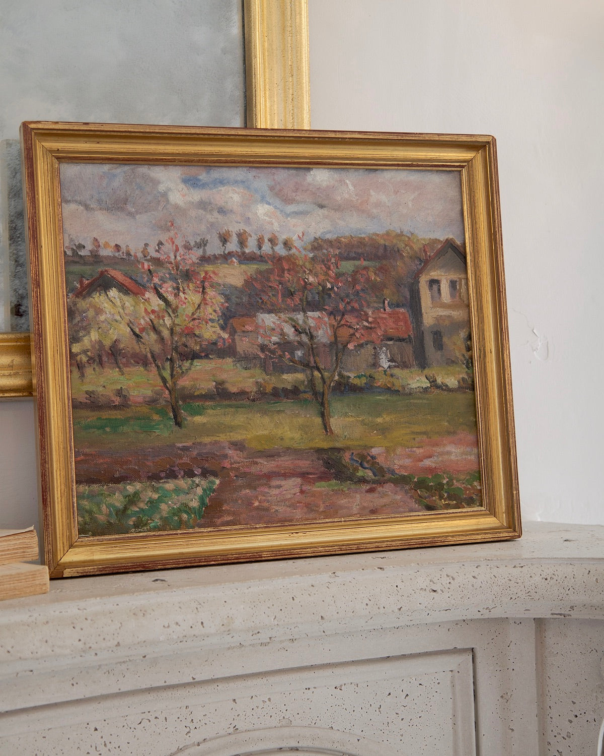 'La Vie à la Campagne' Original French Oil Painting