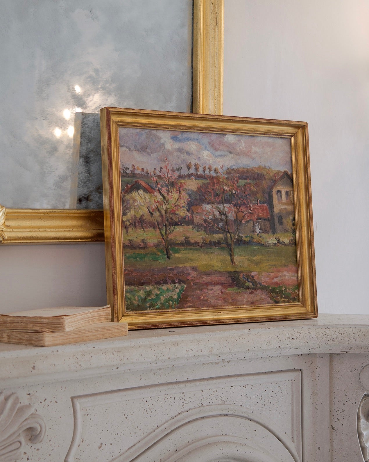 'La Vie à la Campagne' Original French Oil Painting