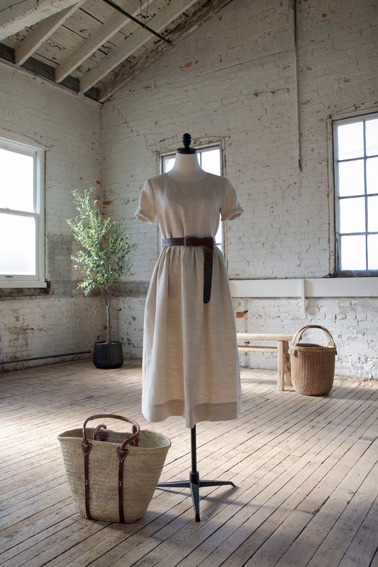Natural Linen Dress